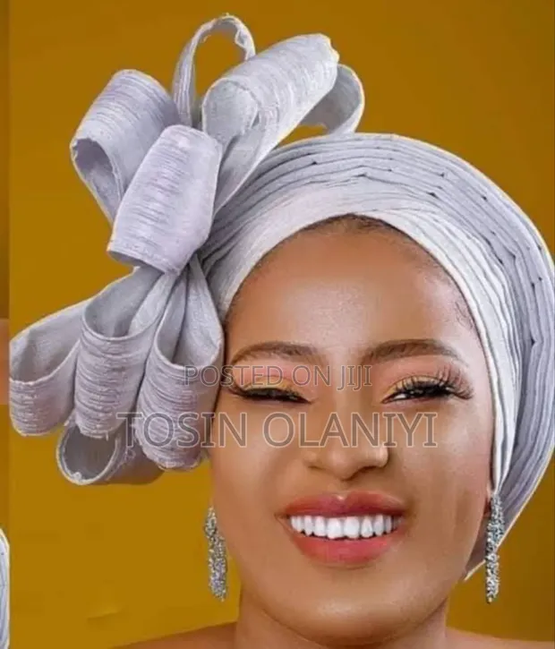 Turban Cap With Fascinator Baby Large Flower Knot Bow Beanie