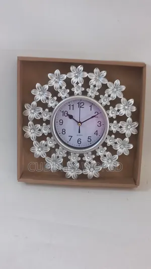 Gold Mini Wall Clock