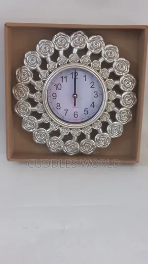 Gold Mini Wall Clock
