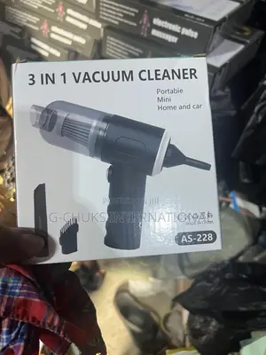 Portable 2 in 1 Vacuum Cleaner for Home Car With Led Light