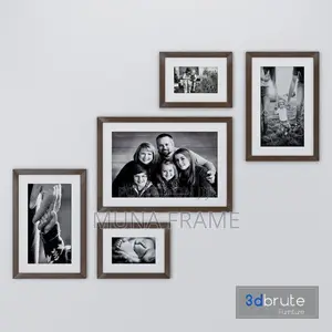 Different Size Abstract Acrylic Frame