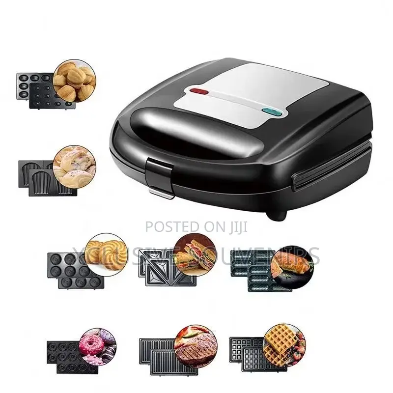 Multifunctional Commercial 8in1 Multiple Plates Sandwich Maker