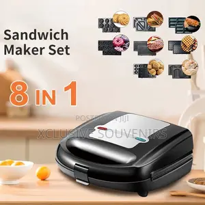 Multifunctional Commercial 8in1 Multiple Plates Sandwich Maker