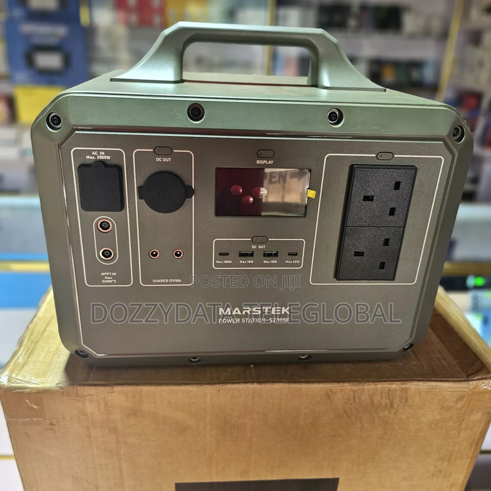 2042wh Portable Solar Generator Powerstation S2000F Marstek