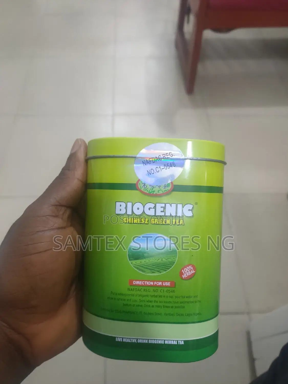 Biogenic Green Tea.