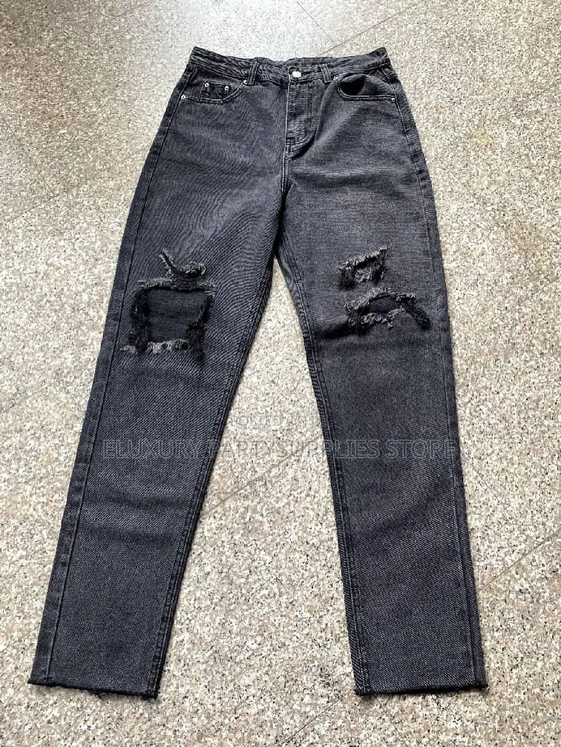 Ripped Mom Jeans
