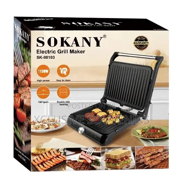 Sokany Electric Grill Maker