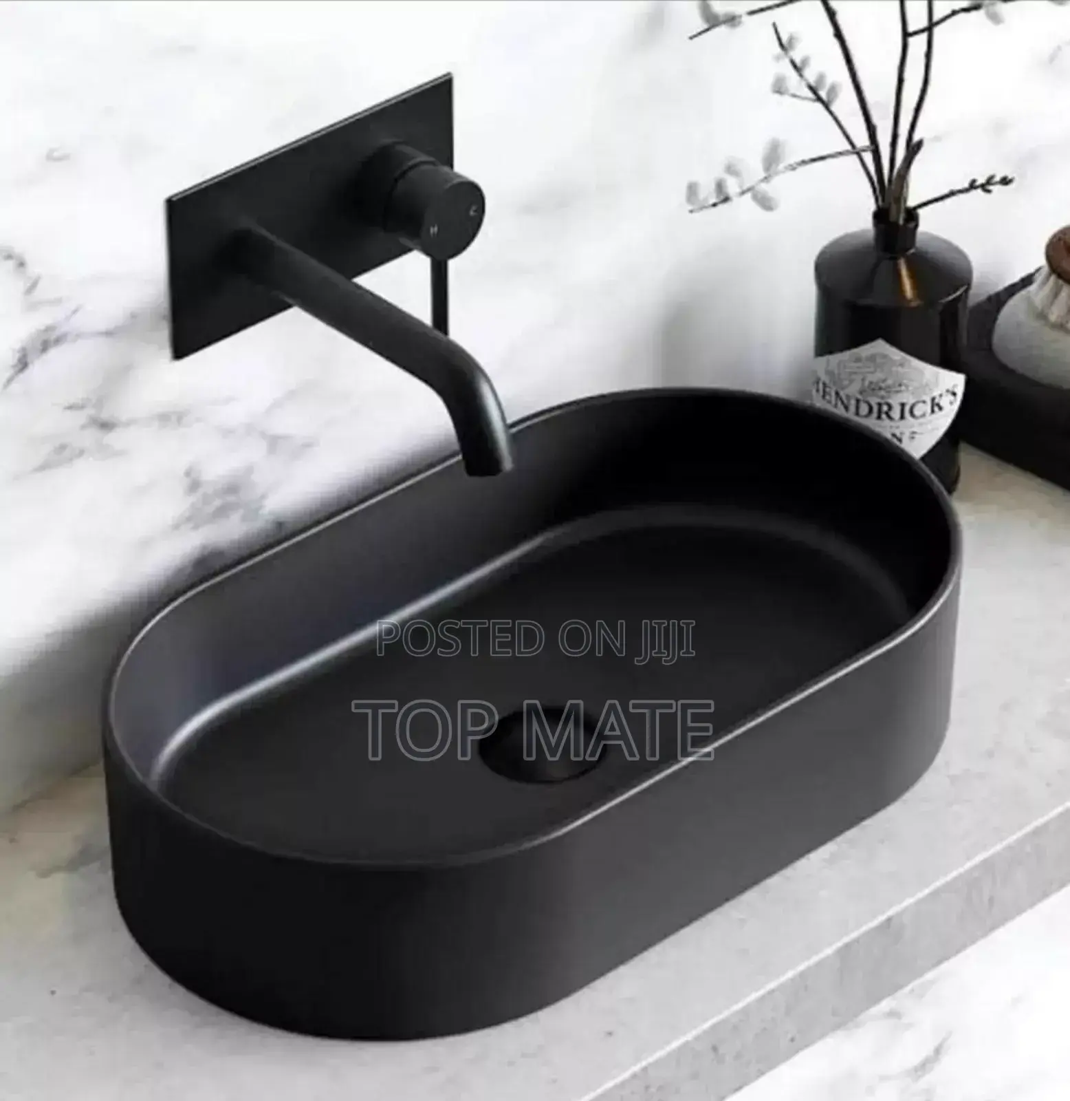 Black England Countertop Basin