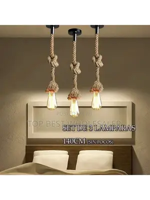 Vintage Single Dropping Pendants Rope Light