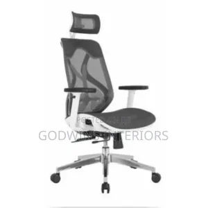 Ergonomic Mesh Office Chair Table Set