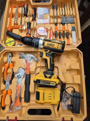 Mechanical Tools Box With 48v Drill