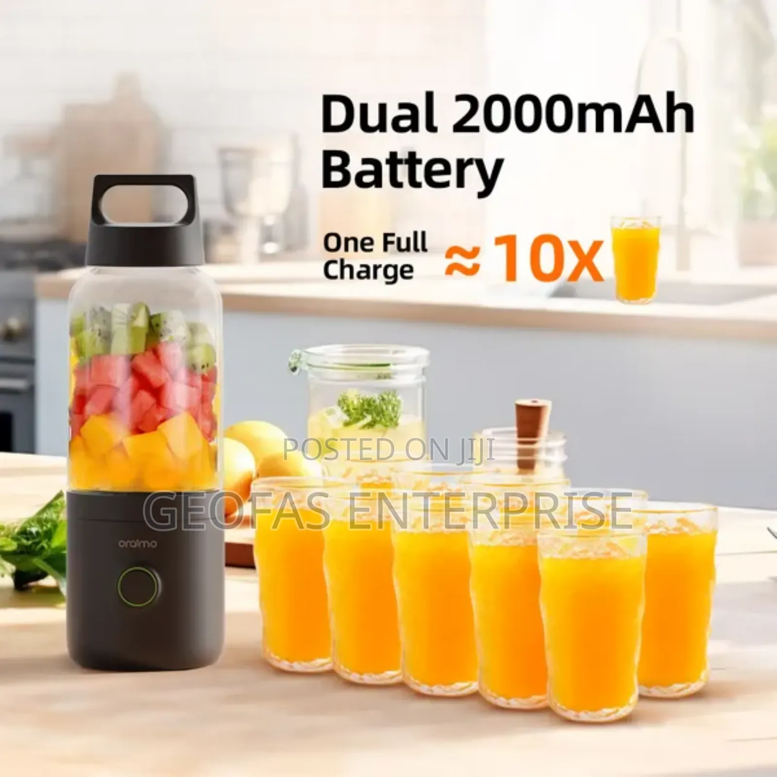 Oraimo Smart Go 500ML Portable Blender