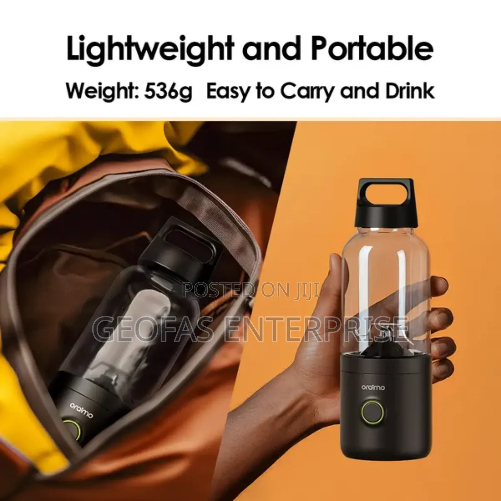 Oraimo Smart Go 500ML Portable Blender