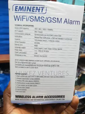 Ewent Eminent Wifi/SMS/GSM Alarm System