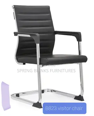 Unique Leather Visitors Chair