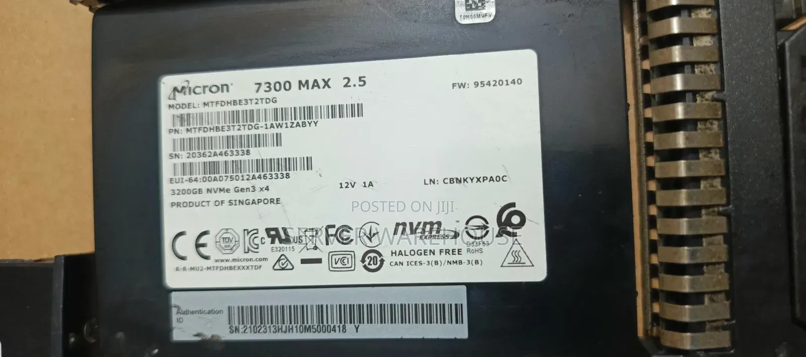 3.2tb Nvme SSD