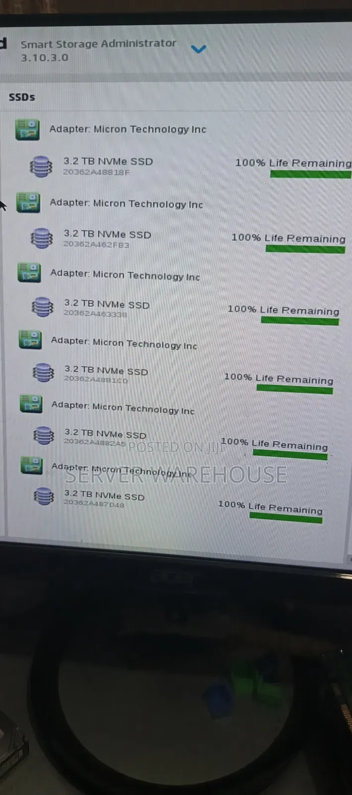 3.2tb Nvme SSD