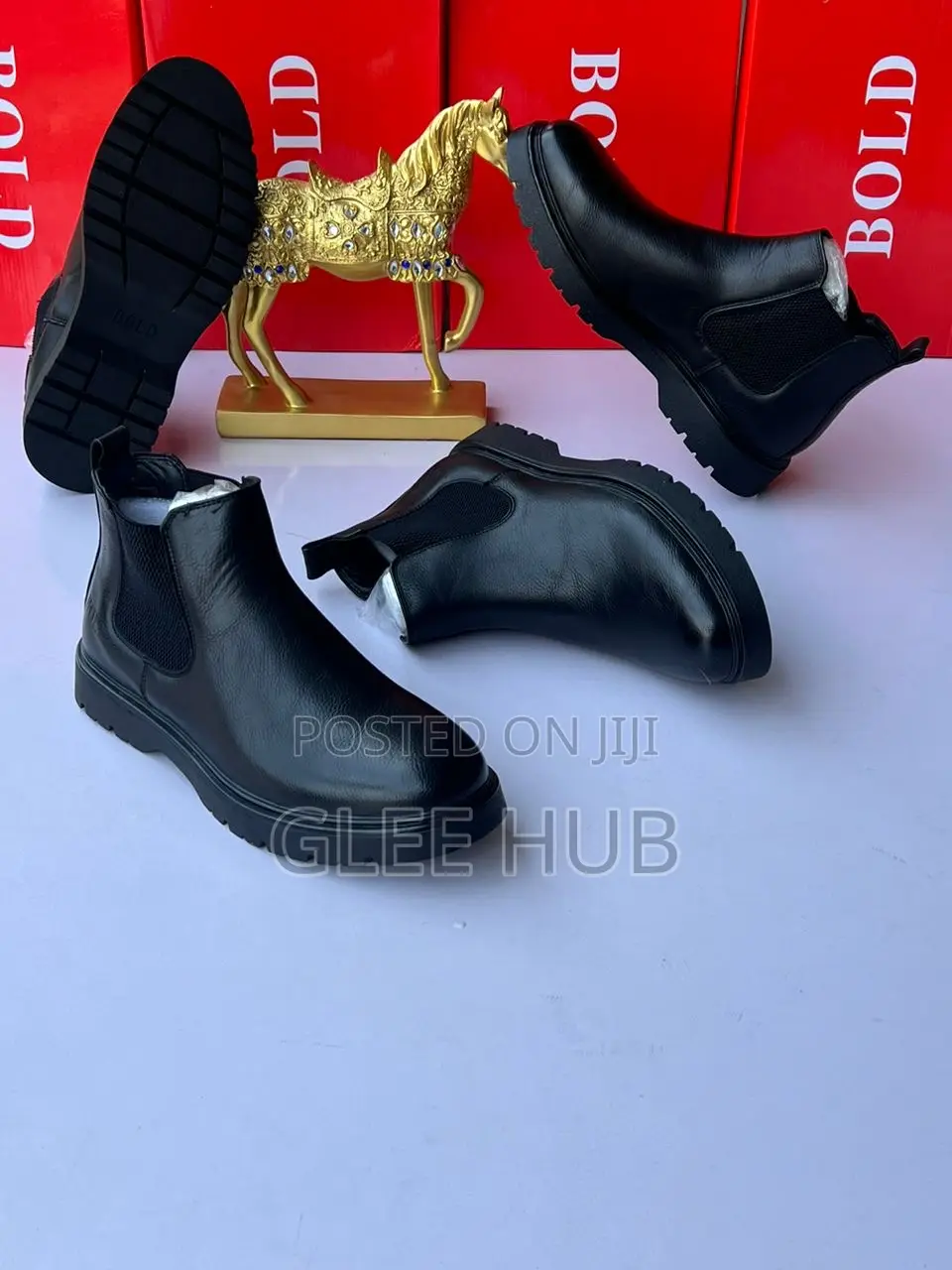 Bold Ankle Corporate Boots