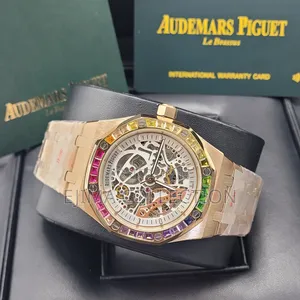 Audemars Piguet Skeleton Face Automatic Rainbow Stone