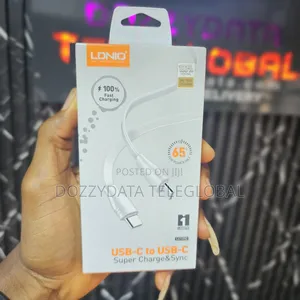 Photo - Ldnio Lc131c Usb C to Usb C 1 Meter Length Cable