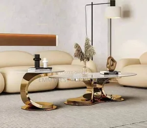 Brand New Marble Center Table and Stool.