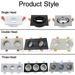 GU10 MR16 Square Lighting Recess