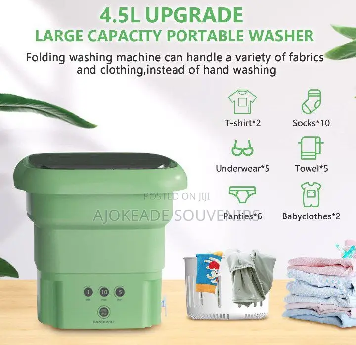Folding Portable Washing Machine