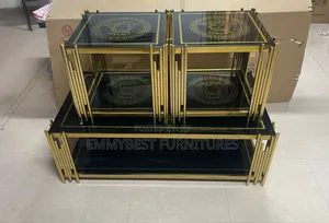 Brand New Designed Center Table and Stools.