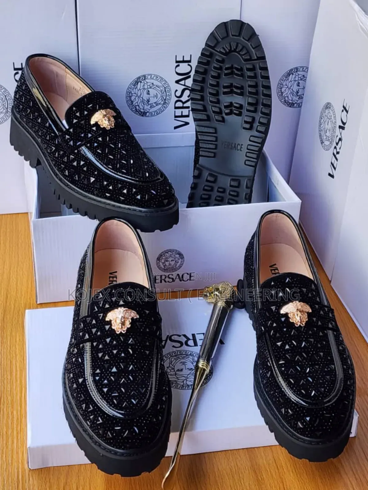 Versace Loafers Available
