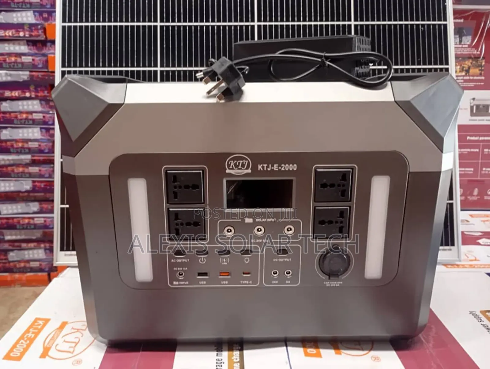 2000w KTJ Solar Generator