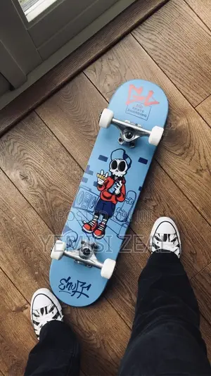 Skull Designs Skating Board