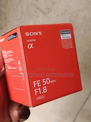 Sony Lens FE 50mm F/1.8