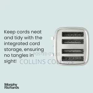 Morphy Richards Illumination 4 Slice Toaster