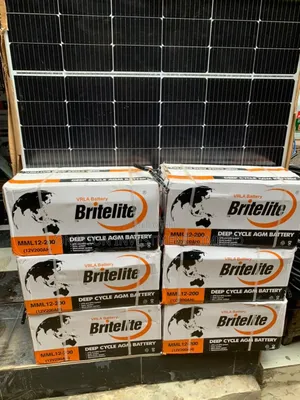 200ah 12v Britelite Dry Cell Batteries