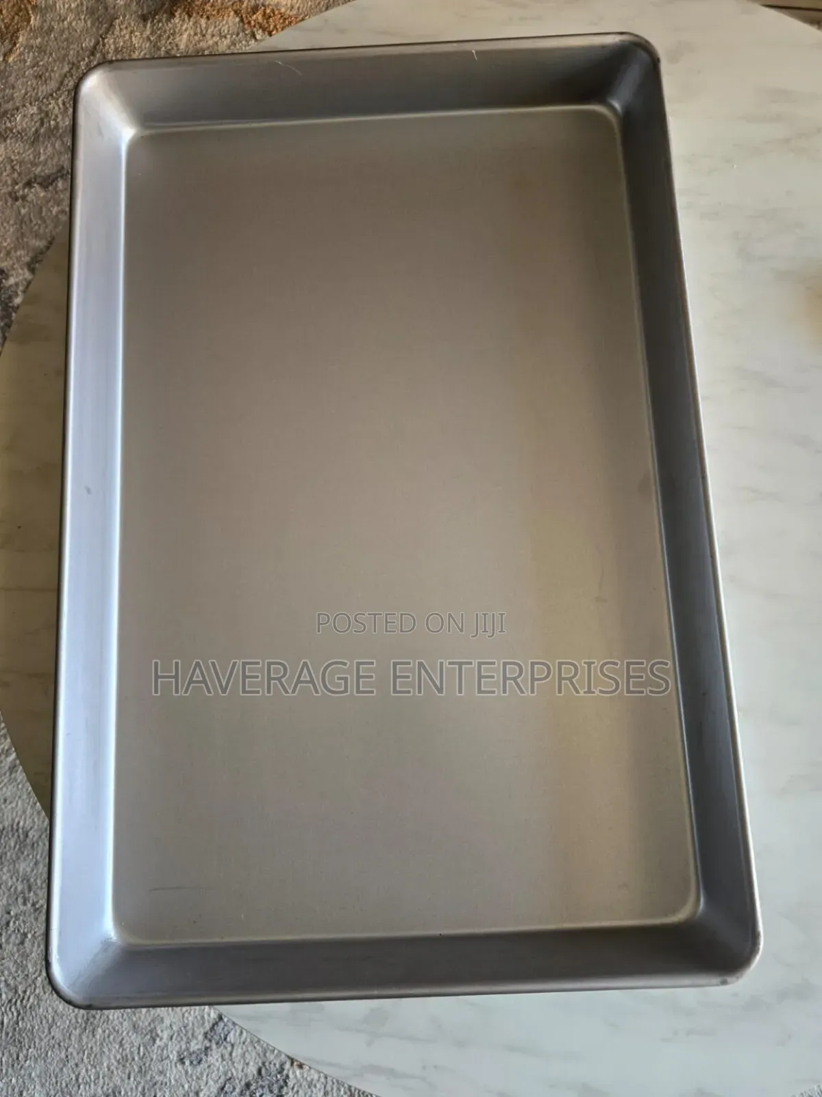 Baking Tray Rectangular Non-Stick Baking Tray 6pcs