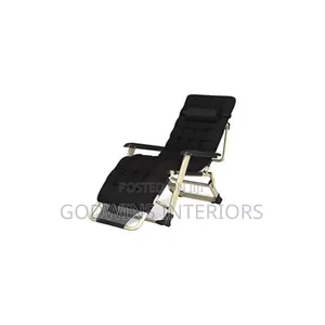 Foldable Adjustable Outdoor Relaxing Chair With Cushion