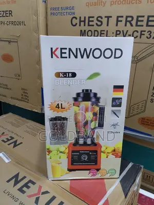 Kenwood K-18 Double Cup 4L Home-Friendly Jar Blender
