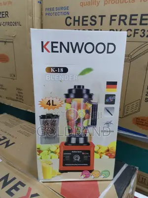Kenwood K-18 Double Cup 4L Jar Blender (Most Suitable)
