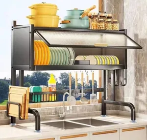 Thick Stainless Steel Tripple Deck Dish/Plate Rack