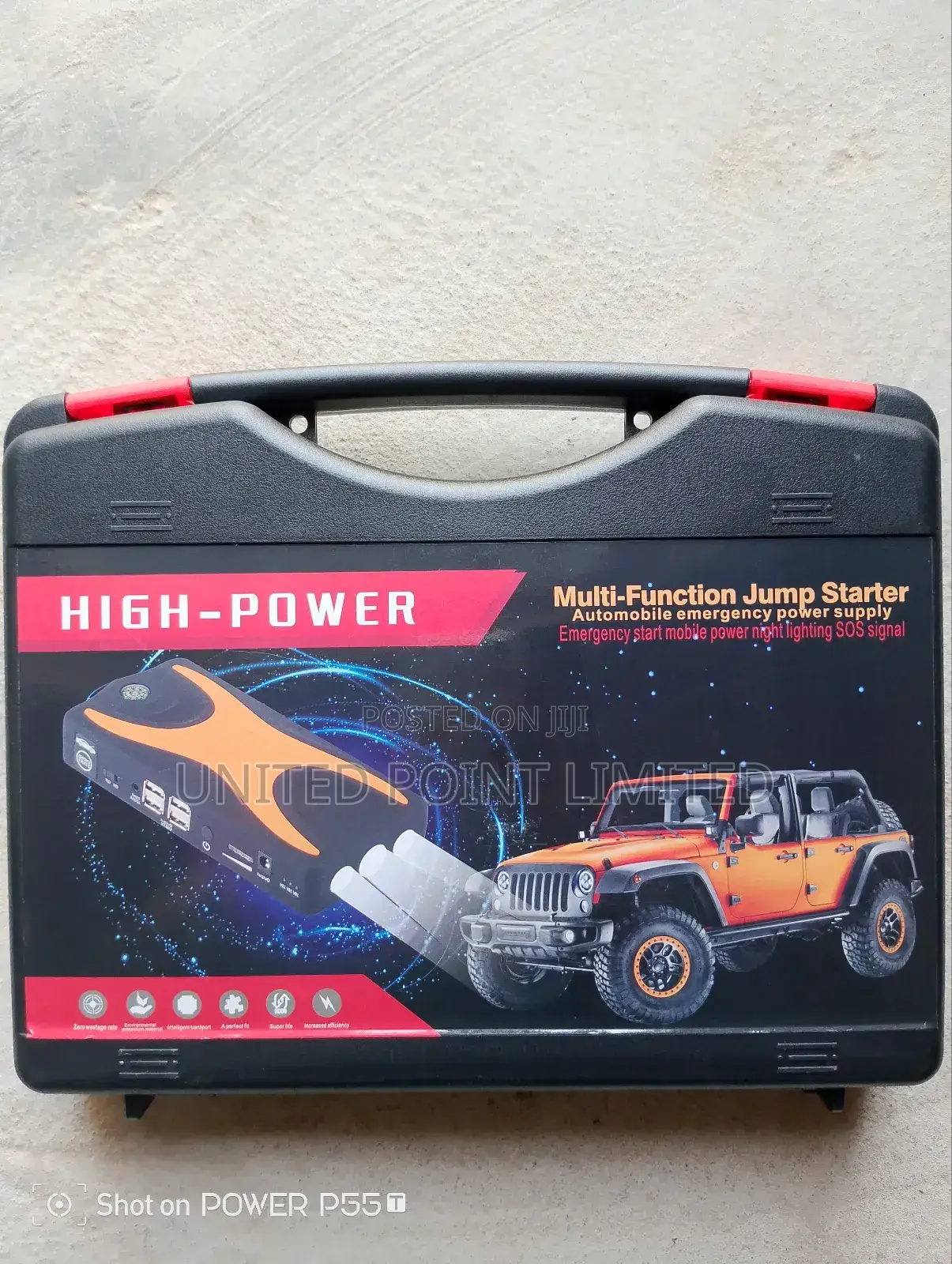 Multi-Function Jump Starter Power Bank 99800ah