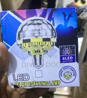 Color Rotating Lamp Bulb