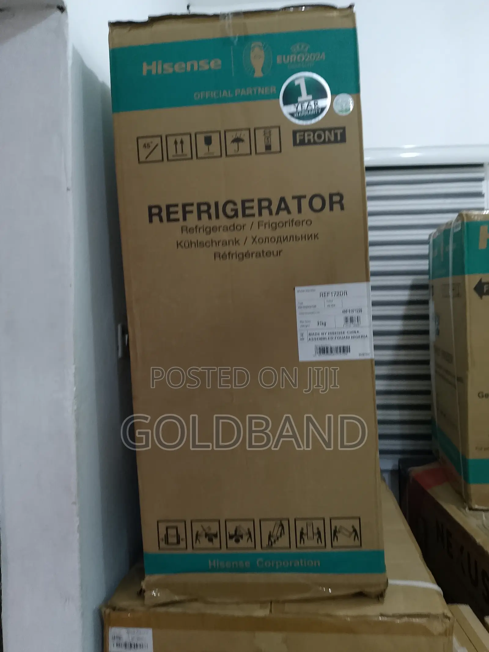 Hisense Ref-172dr Double Door Direct Cooling Refrigerator