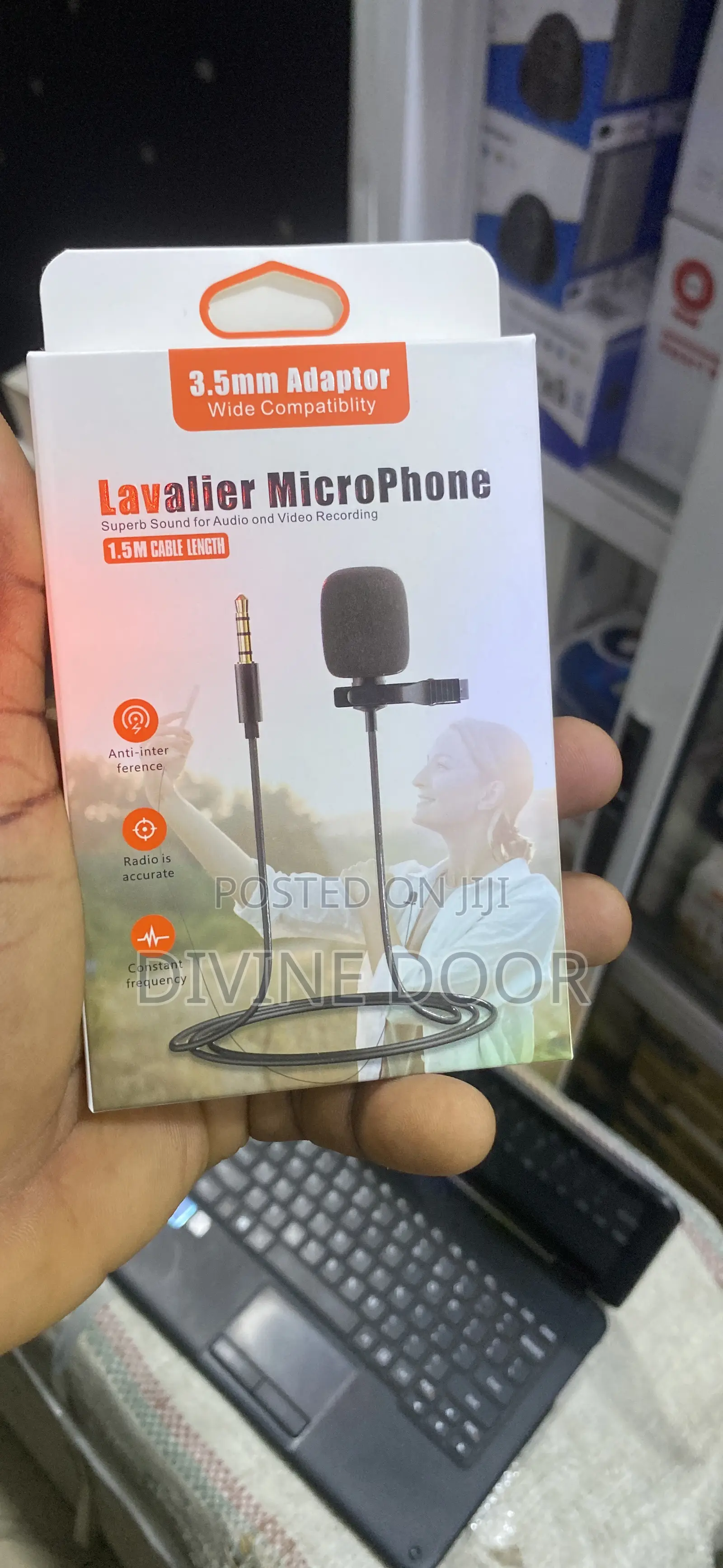 Lapel Mic for Phone Nd Laptop