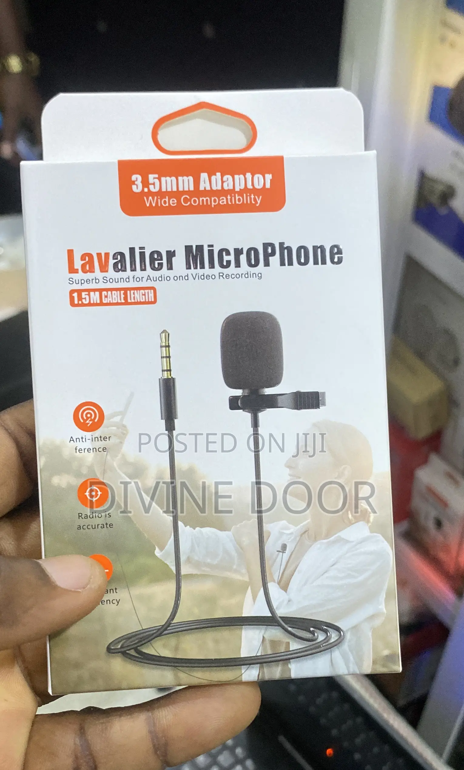 Lapel Mic for Phone Nd Laptop