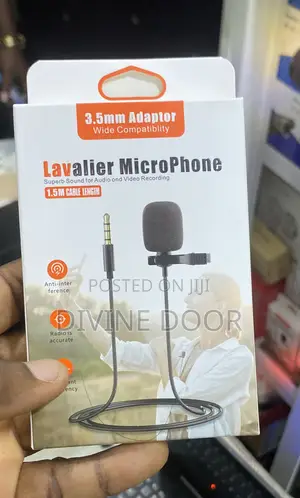 Lapel Mic for Phone Nd Laptop