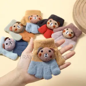 Warm Winter Gloves For Kids - Sizes For 0-3, 3-5, 5-7, 7-9 .