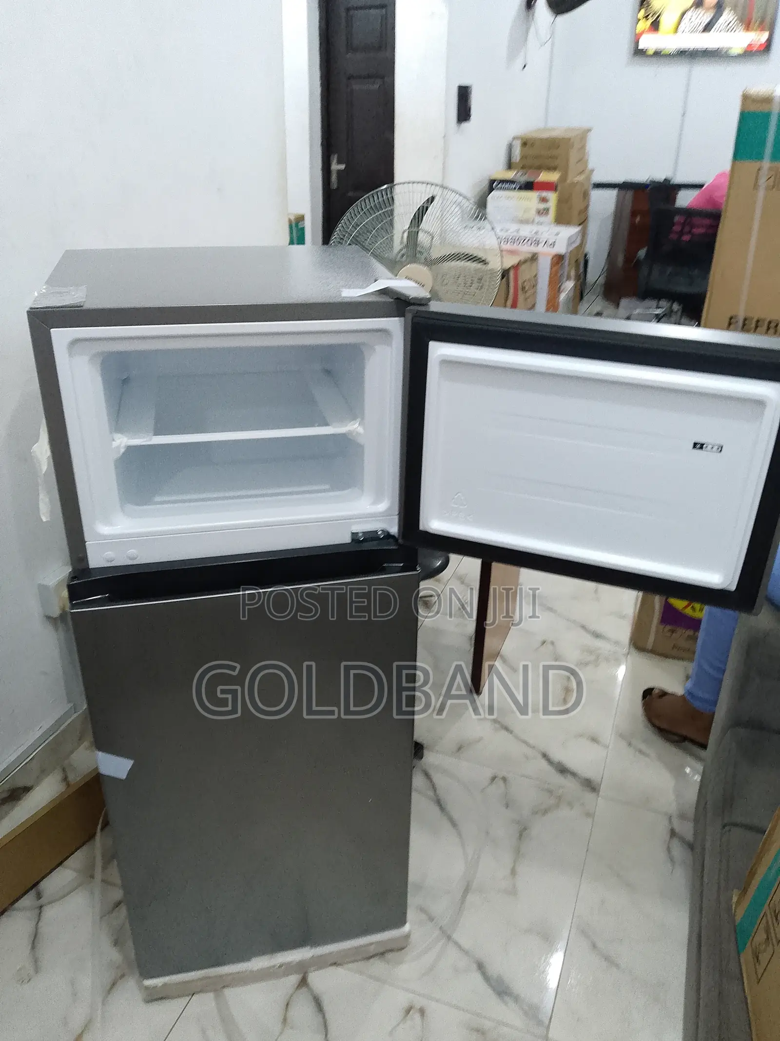 Hisense 124L Double Door Rapid Cooling Refrigerator