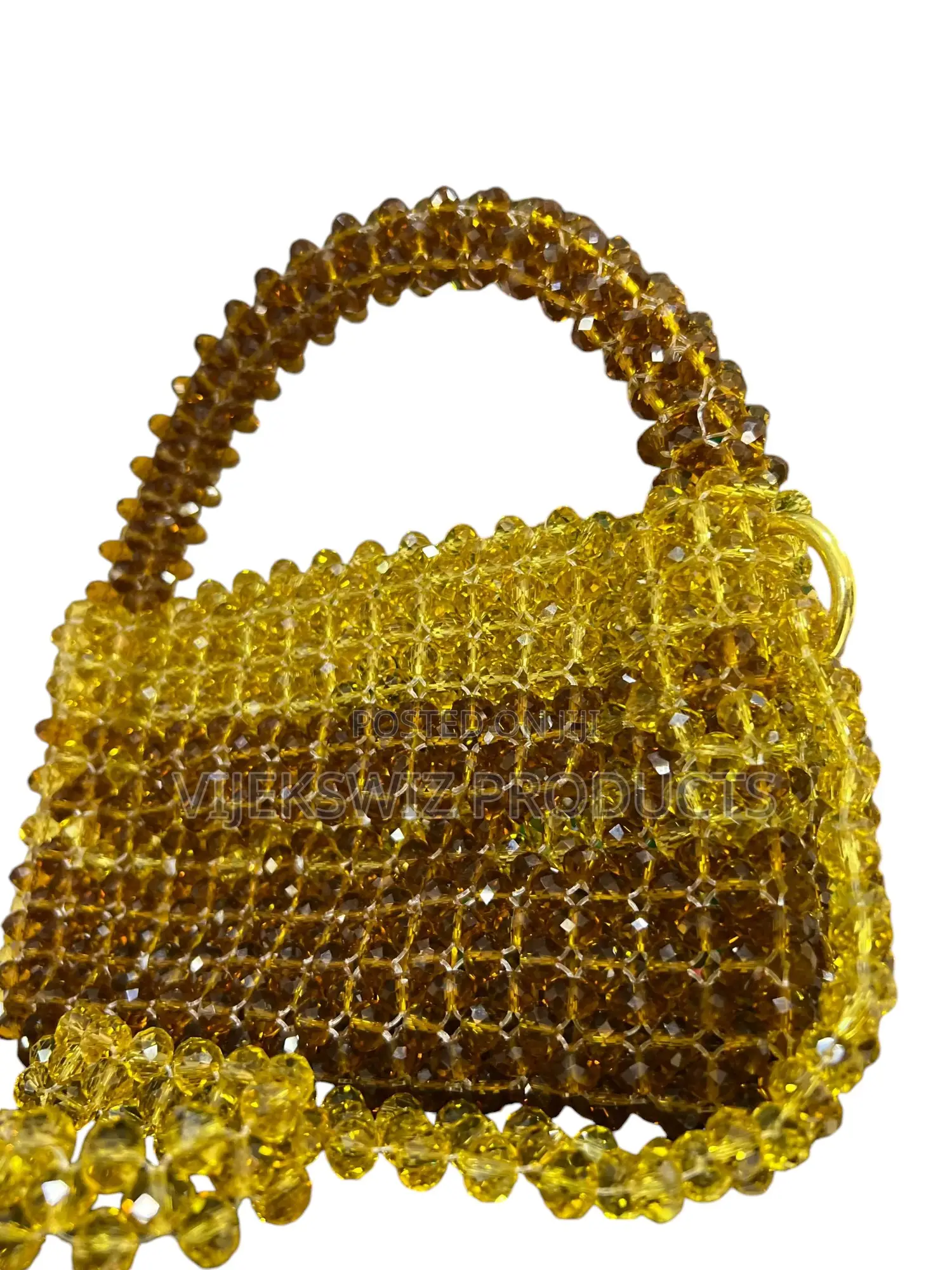 Luxury Shiny Crystal Beaded Bag