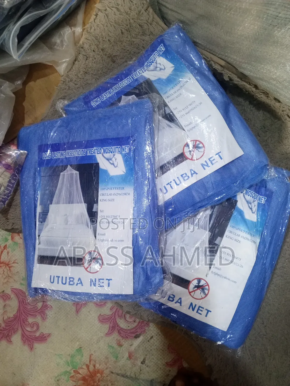 Long Lasting Round Treated Mosquito Net