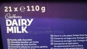 Photo - Cadbury Diary Milk 21×110g